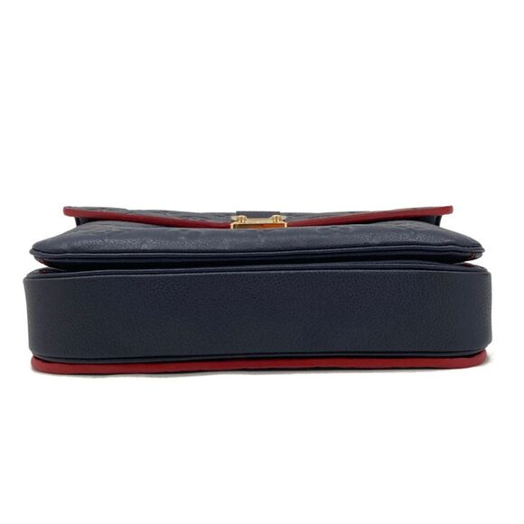 Louis Vuitton Shoulder Bag Pochette Metis MM Marine Rouge - Picture 5 of 8